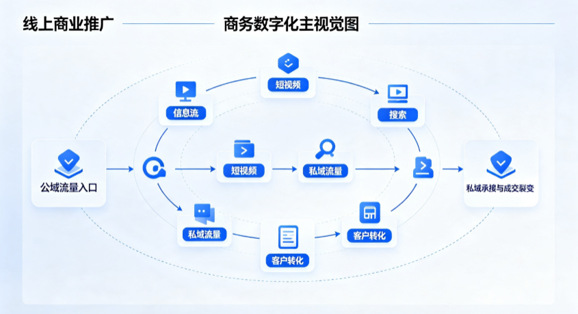 宾川县线上商业推广怎么做？全域流量闭环搭建与低成本转化实战指南