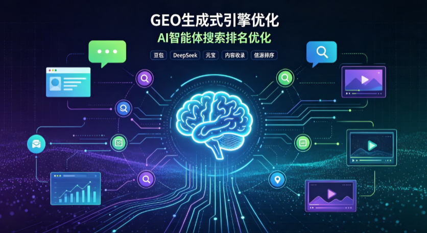 宾川县GEO 浪潮来袭：生成式引擎优化崛起，创作者争抢豆包、DeepSeek、元宝智能体流量入口